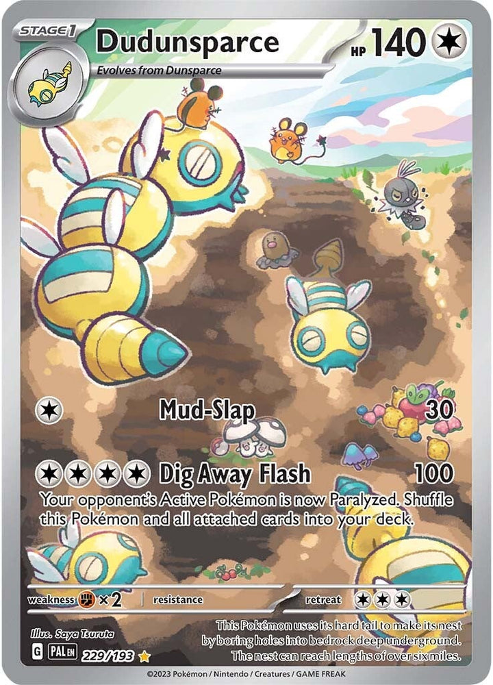 Dudunsparce (229/193) [Scarlet & Violet: Paldea Evolved]