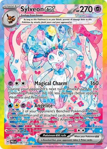 Sylveon ex (156/131) [Scarlet & Violet: Prismatic Evolutions]