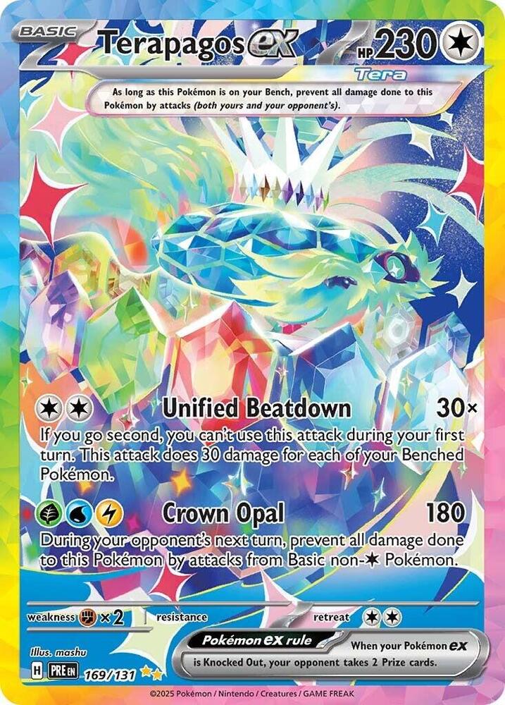 Terapagos ex (169/131) [Scarlet & Violet: Prismatic Evolutions]