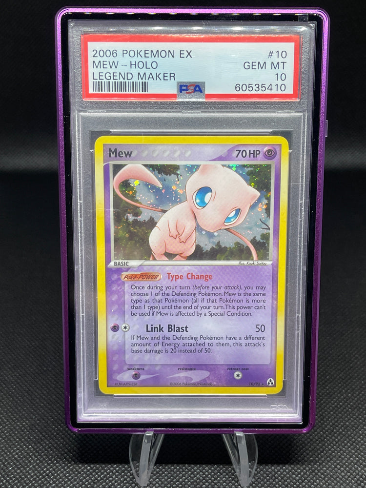 Mew Holo - Legend Maker #10 PSA 10