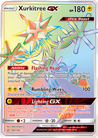 Xurkitree GX (160/156) [Sun & Moon: Ultra Prism]