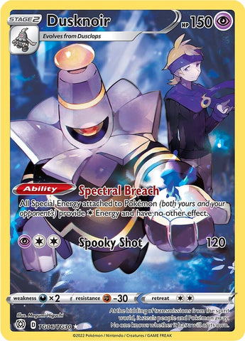 Dusknoir (TG06/TG30) [Sword & Shield: Brilliant Stars]