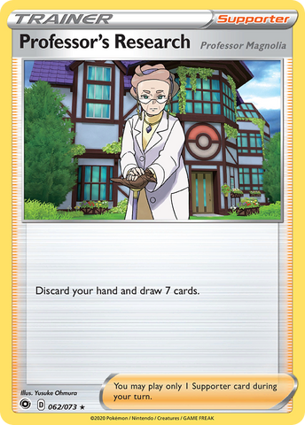 Professor's Research (062/073) (Professor Magnolia) [Sword & Shield: Champion's Path]