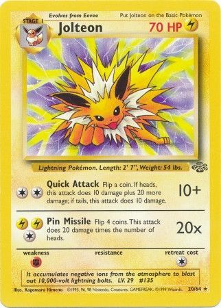 Jolteon (20/64) [Jungle Unlimited]