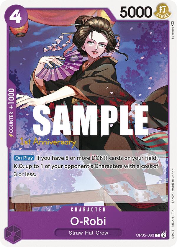 O-Robi [Awakening of the New Era: 1st Anniversary Tournament Cards]