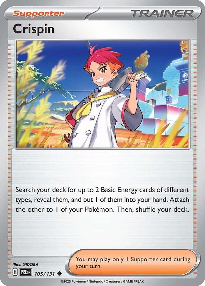 Crispin (105/131) [Scarlet & Violet: Prismatic Evolutions]