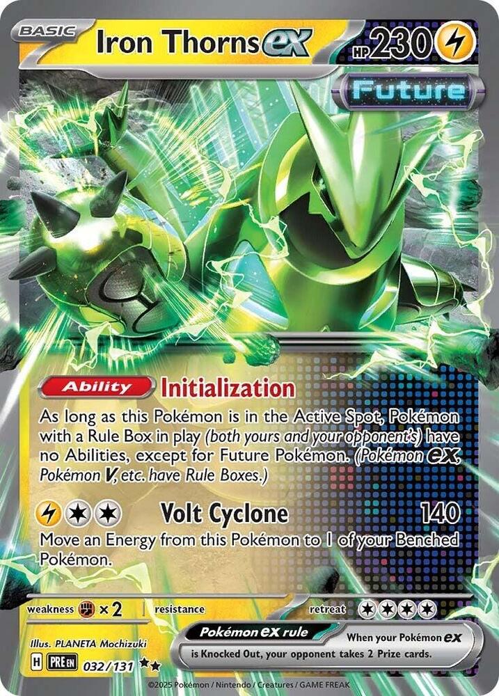 Iron Thorns ex (032/131) [Scarlet & Violet: Prismatic Evolutions]