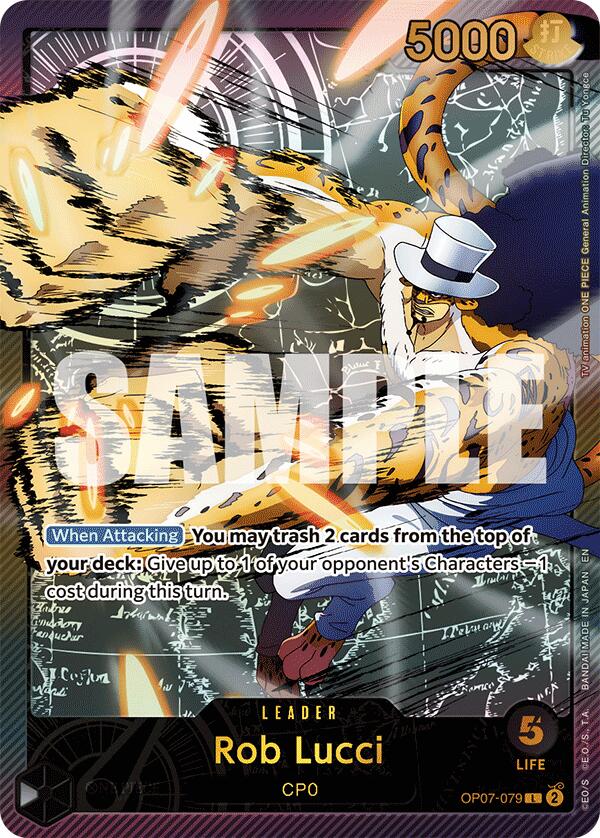 Rob Lucci (SPR) [Extra Booster: Anime 25th Collection]