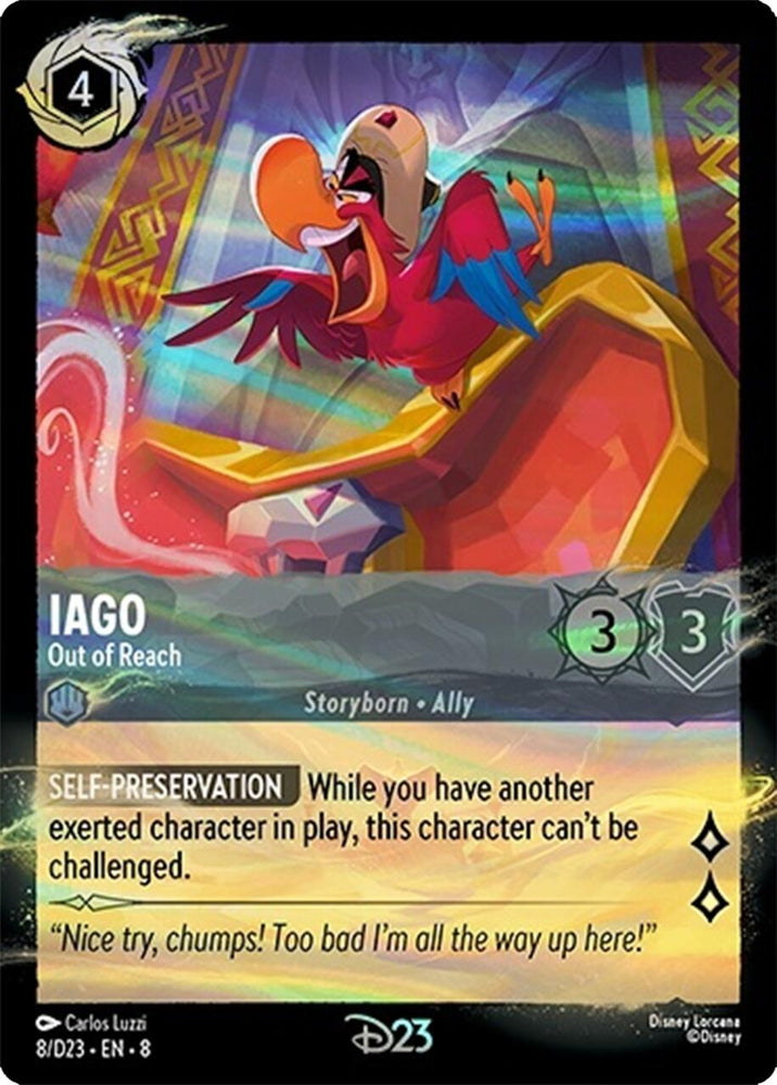 Iago - Out of Reach (8) [Promo Cards]