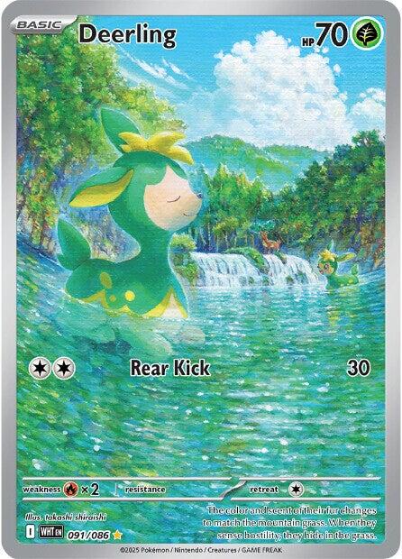 Deerling (091/086) [Scarlet & Violet: White Flare]