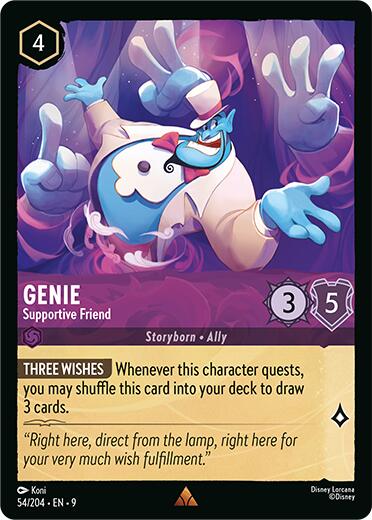 Genie - Supportive Friend (54/204) [Fabled]