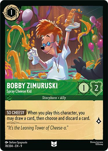 Bobby Zimuruski - Spray Cheese Kid (78/204) [Fabled]