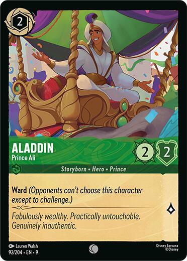 Aladdin - Prince Ali (92/204) [Fabled]
