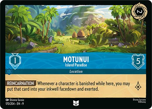 Motunui - Island Paradise (170/204) [Fabled]