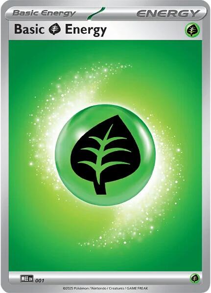 Basic Grass Energy - 001 [Mega Evolution Energies]