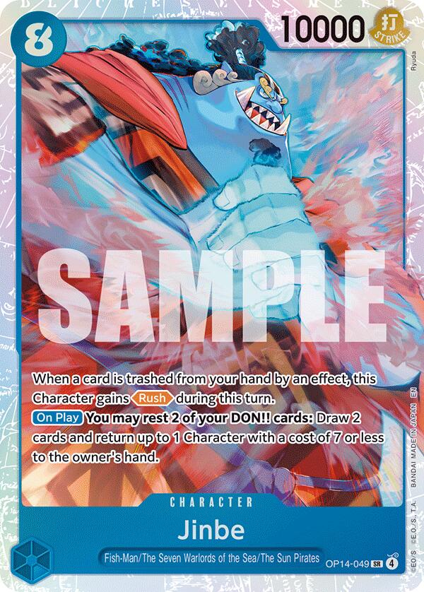 Jinbe (OP14-049) [The Azure Sea's Seven]