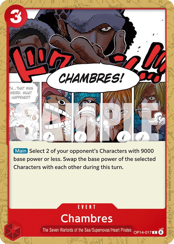 Chambres [The Azure Sea's Seven]