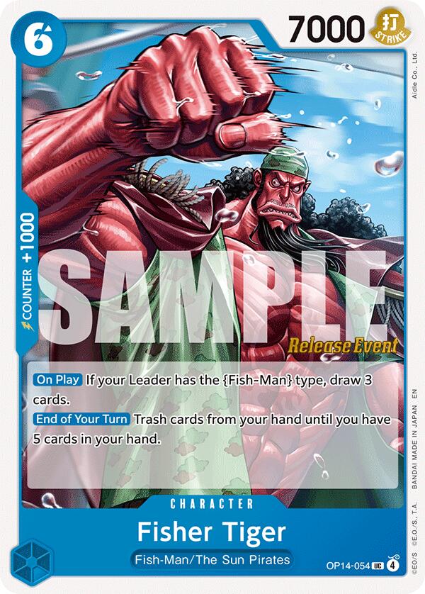 Fisher Tiger [The Azure Sea's Seven Release Event Cards]