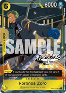 Roronoa Zoro (Regionals Champion Card Set 26-27) [One Piece Promotion Cards]