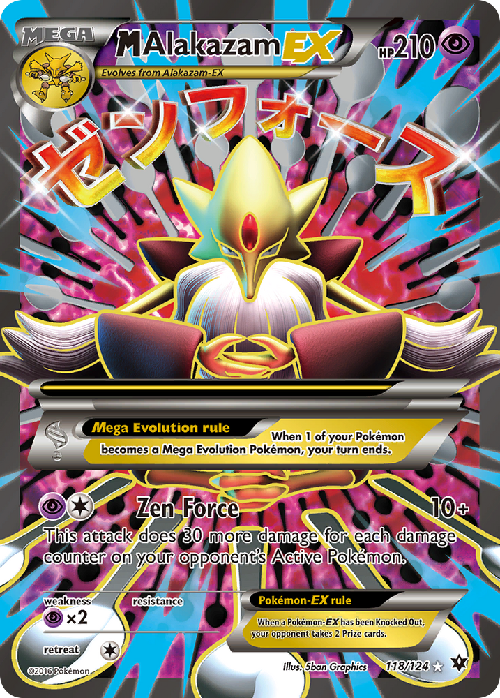 M Alakazam EX (118/124) [XY: Fates Collide]