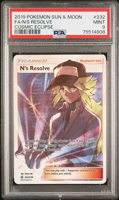 .N's Resolve - Cosmic Eclipse #232 PSA 9