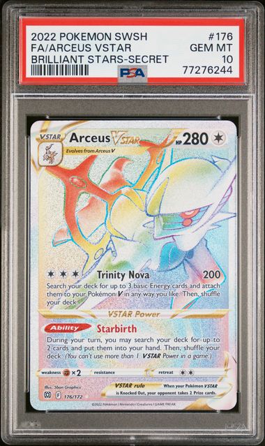 .Arceus VSTAR - Brilliant Stars Secret #176