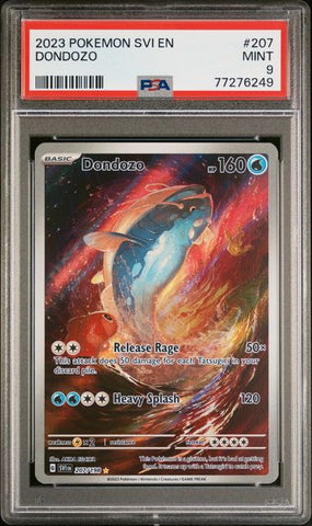 .Dondozo #207 PSA 9