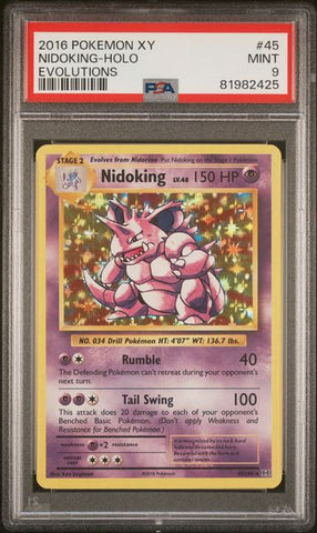 .Nidoking #45 Evolutions PSA9