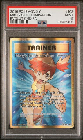 .Misty's Determination #108 PSA 9