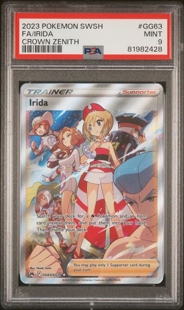 .Irida #GG63 PSA 9 - Crown Zenith