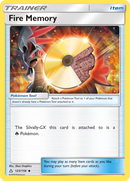 Fire Memory (123/156) [Sun & Moon: Ultra Prism]