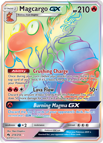 Magcargo GX (218/214) [Sun & Moon: Lost Thunder]