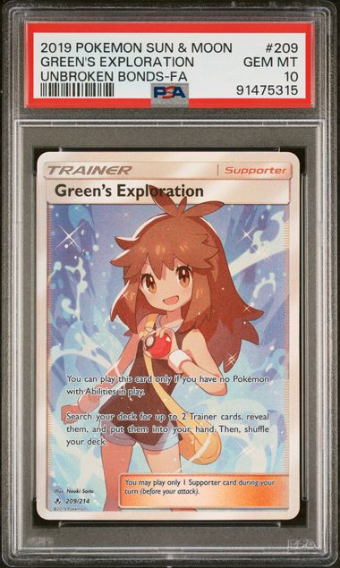 Greens Exploration #209 - PSA 10