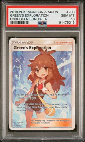 Greens Exploration #209 - PSA 10