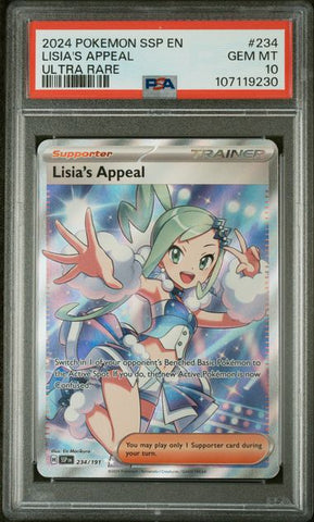 Lisia's Appeal AR #234 PSA 10