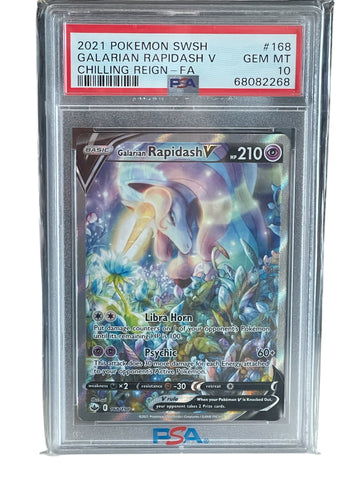 Galarian Rapidash #168 PSA 10 #1