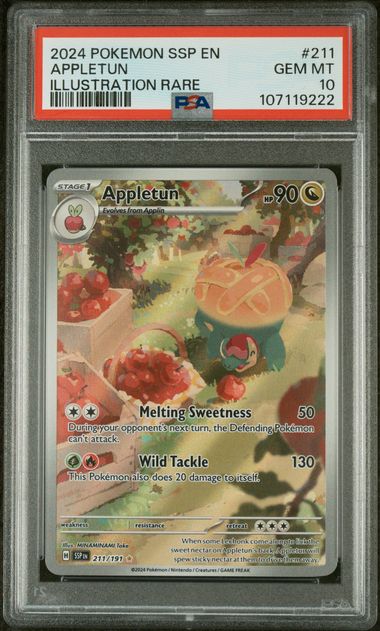 Appletun Illustration Rare 211 PSA 10