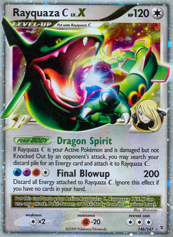 Rayquaza C LV.X (146/147) [Platinum: Supreme Victors]