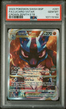 Lucario Vstar Crown Zenith ETB 291 PSA 10
