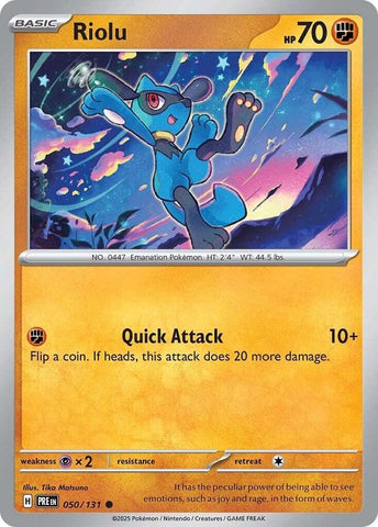 Riolu (050/131) [Scarlet & Violet: Prismatic Evolutions]