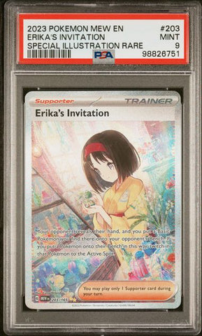 Erika's Invitation # 203 PSA 9
