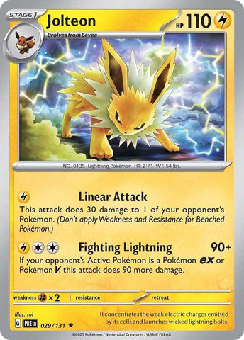 Jolteon (029/131) [Scarlet & Violet: Prismatic Evolutions]