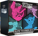 Sword & Shield: Evolving Skies - Elite Trainer Box (Glaceon/Vaporeon/Sylveon/Espeon) Costco Bundle - Slowbro Tin (Sealed)