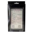 Clear Glass PSA slab bumper guard, fully transparent TPU frame with no tint or glitter