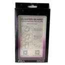 Orchid Rise PSA slab bumper guard, clear at the top deepening to orchid purple at the bottom