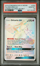 Oricorio Gx Cosmic Eclipse-Secret 255 PSA 10