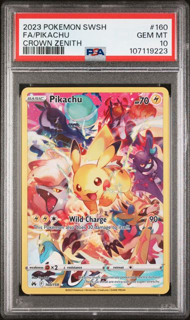 Pikachu Crown Zenith FA