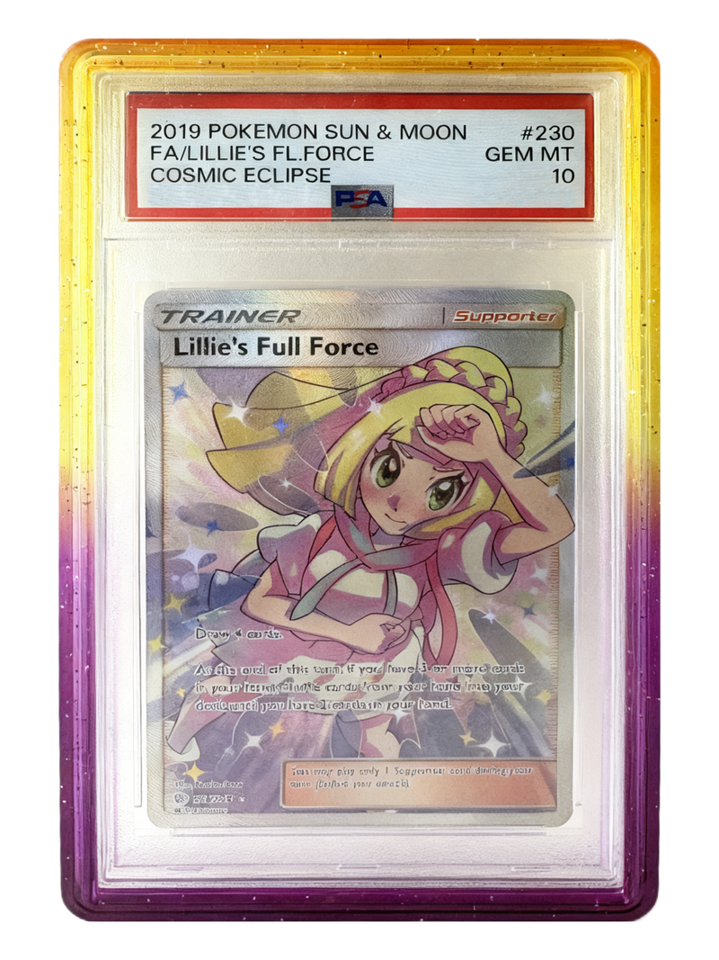 PSA Slab Guard — Dusk Gilt