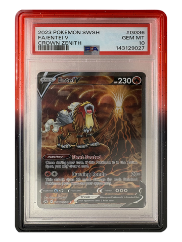 PSA Slab Guard — Garnet Fade