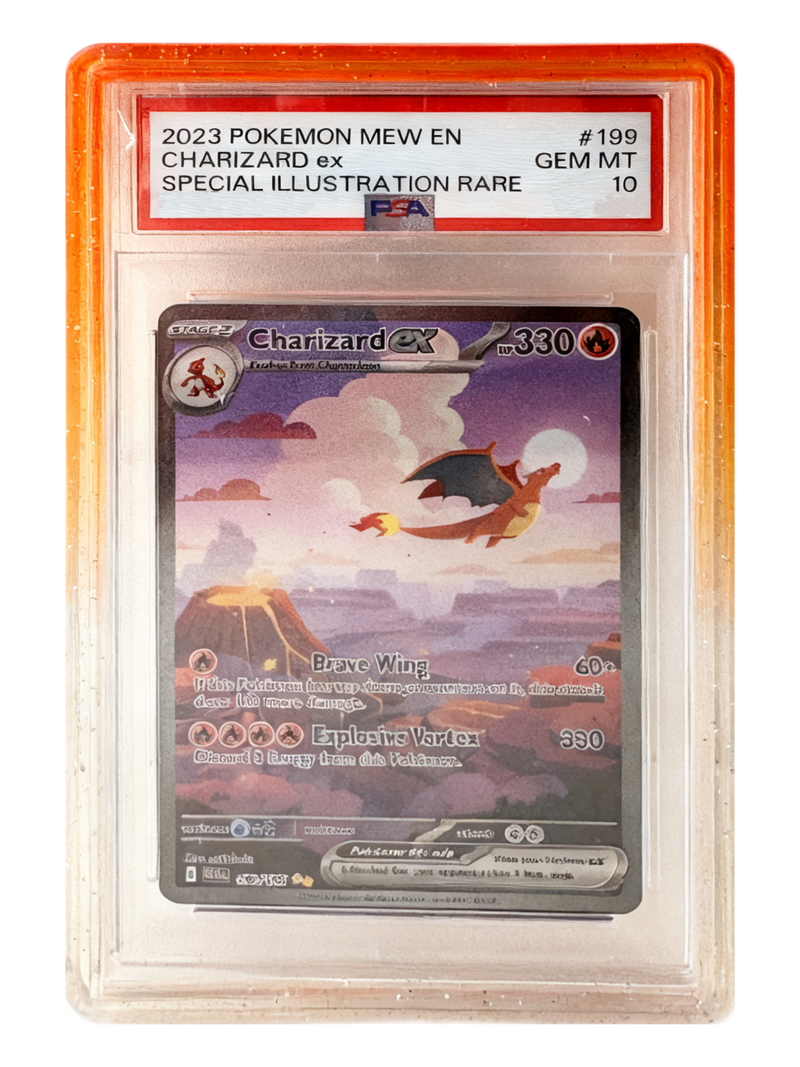 PSA Slab Guard — Peach Dawn
